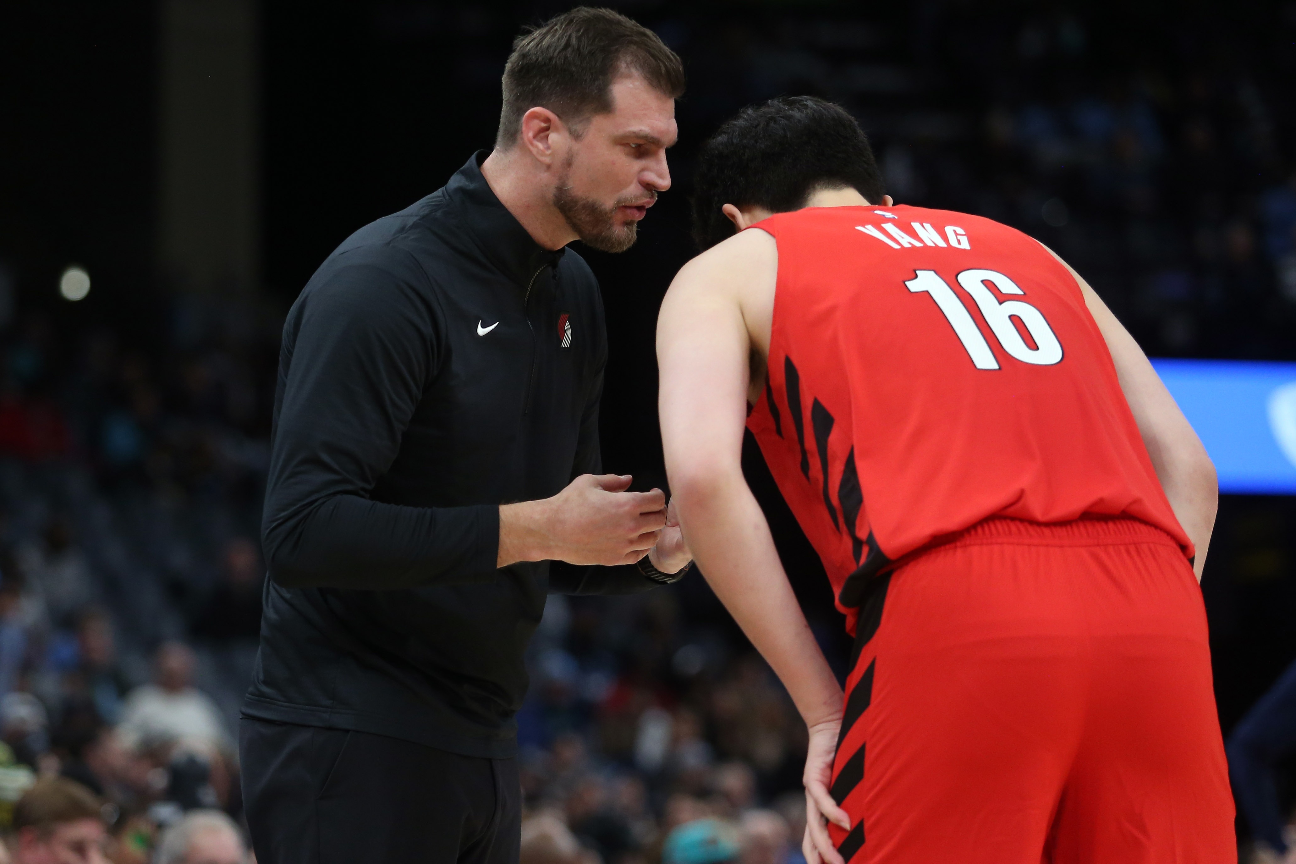 解说：开拓者有成绩要求 杨瀚森一会7分钟一会8分钟打不好就被换